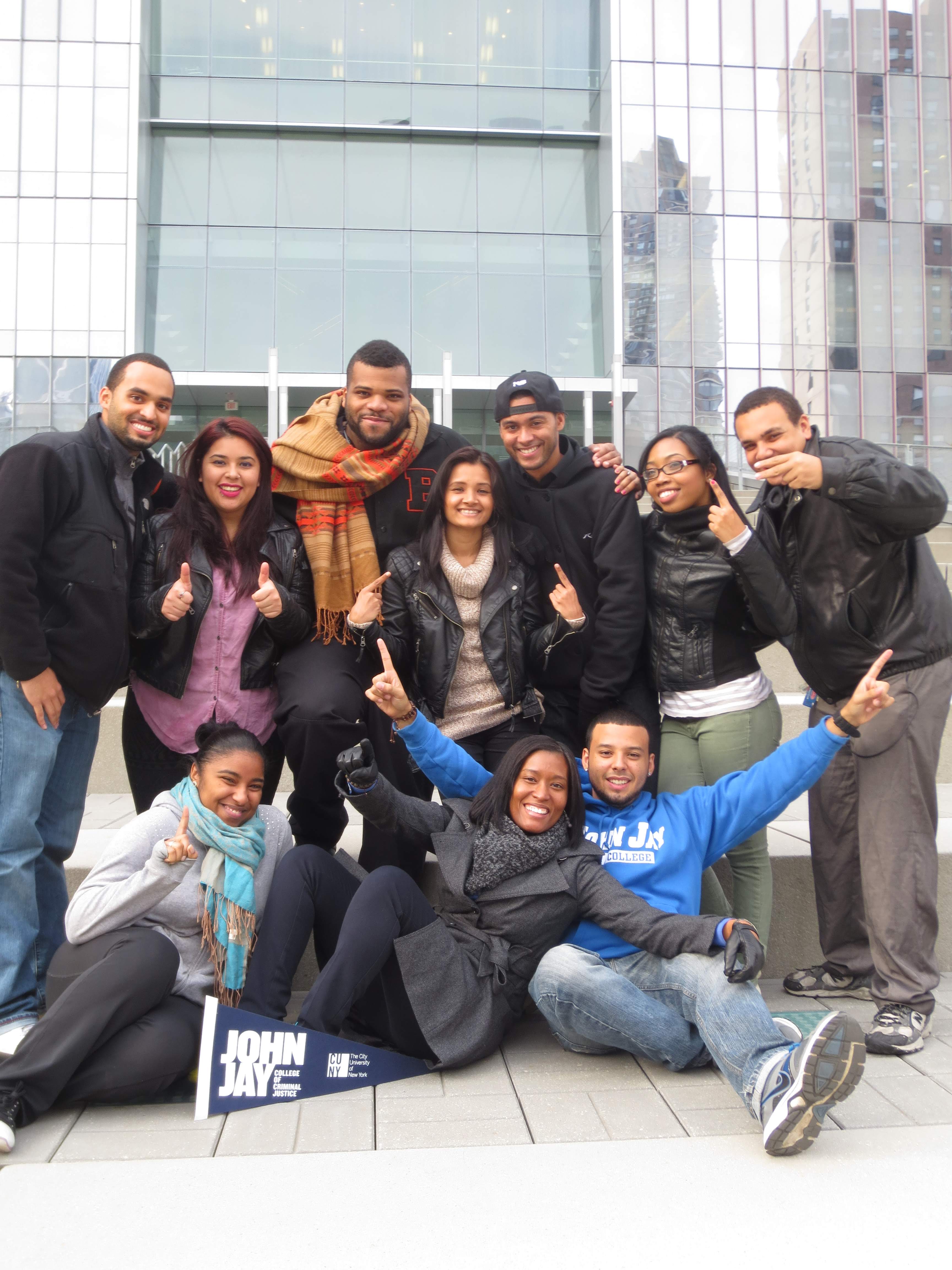 Image of Students on the Jaywalk