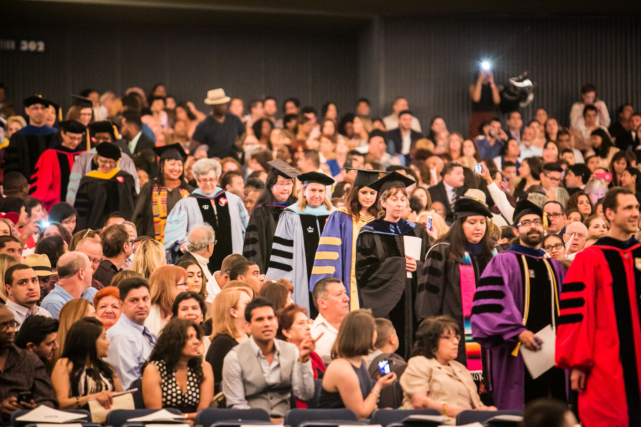 Faculty graduation processional