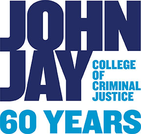 John Jay Logo Blue 60 Years